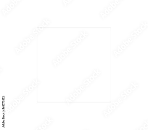 Vector isolated 1x1 light pale barely noticeable gray grid with square cells template stencil  colorless black and white contour line easy drawing