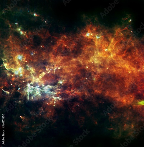 Fototapeta Naklejka Na Ścianę i Meble -  Outer Space Galaxy Stars Universe Cosmic Background
