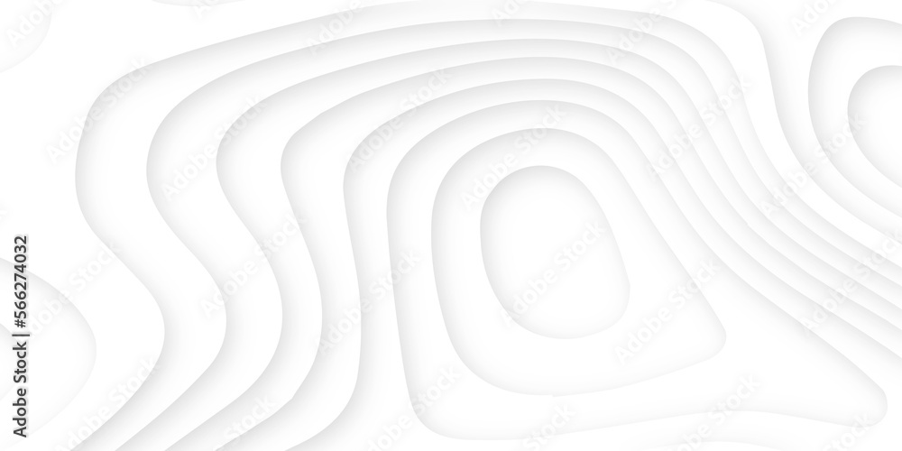 Abstract wavy line 3d paper cut white background. Topographic canyon geometric map relief texture with curved layers and shadow. Abstract realistic papercut decoration textured with wavy layers
Abstract wavy line 3d paper cut white background. Topographic canyon geometric map relief texture with curved layers and shadow. Abstract realistic papercut decoration textured with wavy layers
