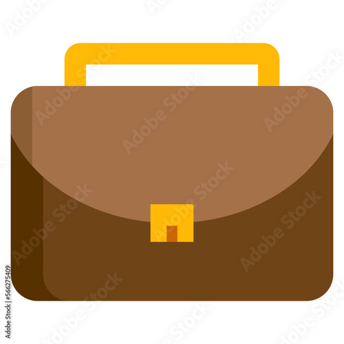 BRIEFCASE flat icon