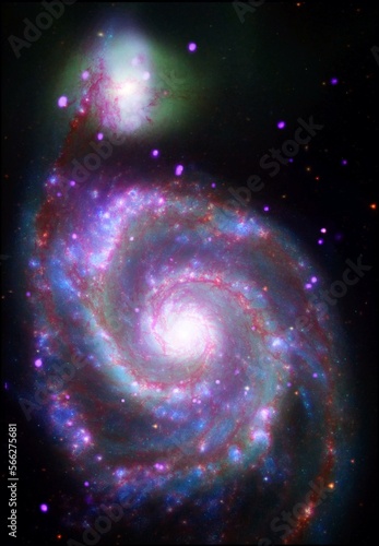 Outer Space Galaxy Stars Universe Cosmic Background