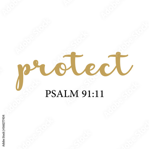 Bild auf Leinwand Protect PNG,  Bible Verse PNG, Psalm 91:11