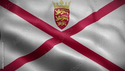 Flag of Jersey Nation Country