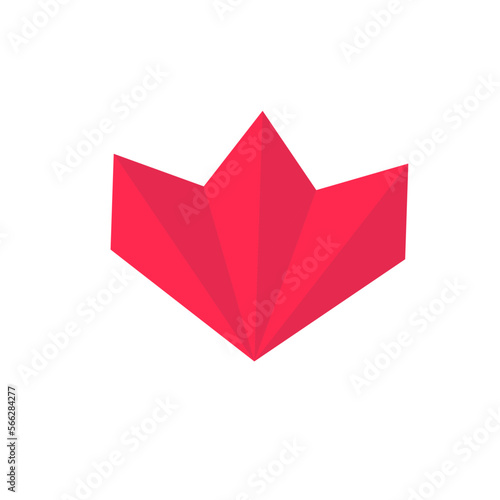 King crown symbol. Crown Logo Template. Editable Shape Logo Template