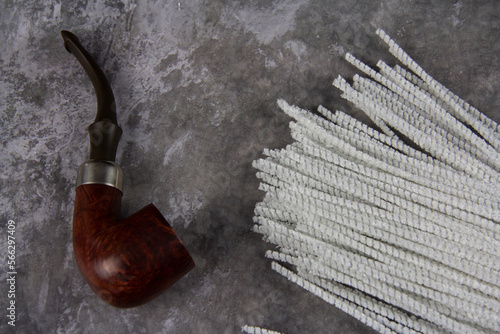 Smoking Pipe Erasers. Smoking pipe cleaner