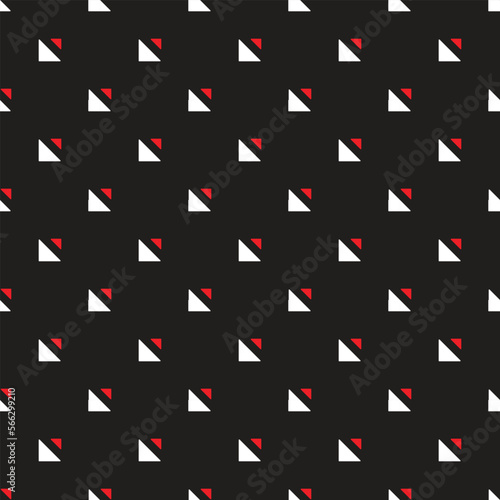 Simple Seamless geometric ornamental vector pattern for fabric.