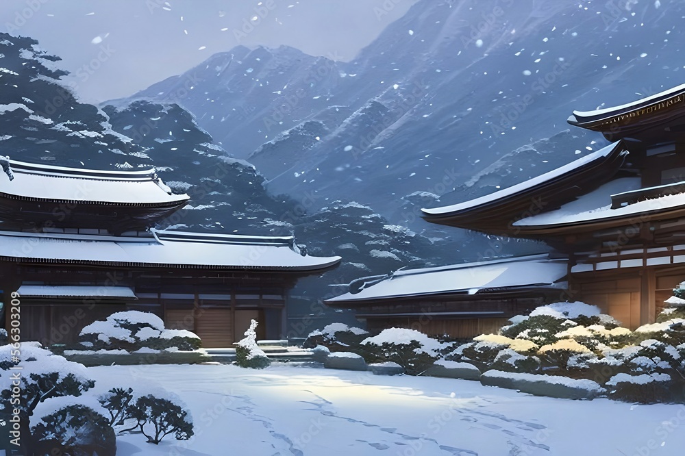 The Beauty Of Snow In Japan