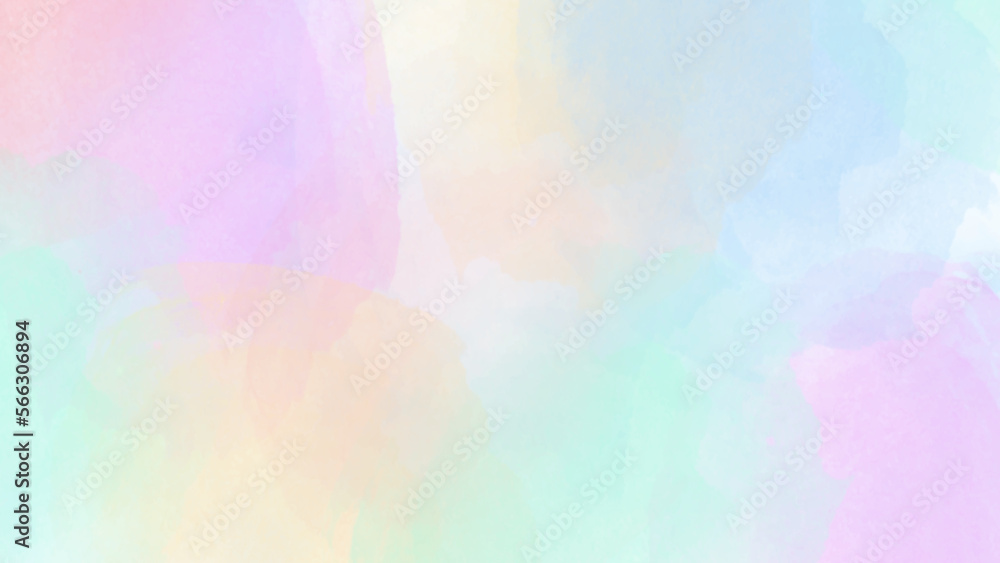 Abstract modern pink yellow blue background. Tie dye pattern. Watercolor background design texture