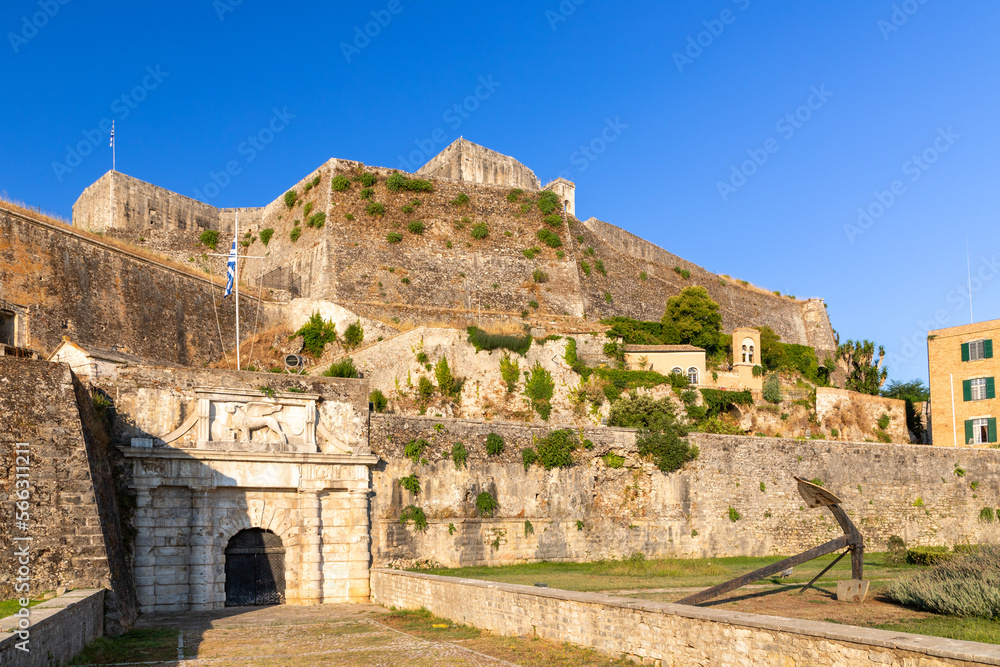 Neue Festung in der Altstadt von Kerkyra, Korfu