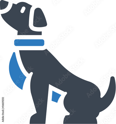 Dog animal icon