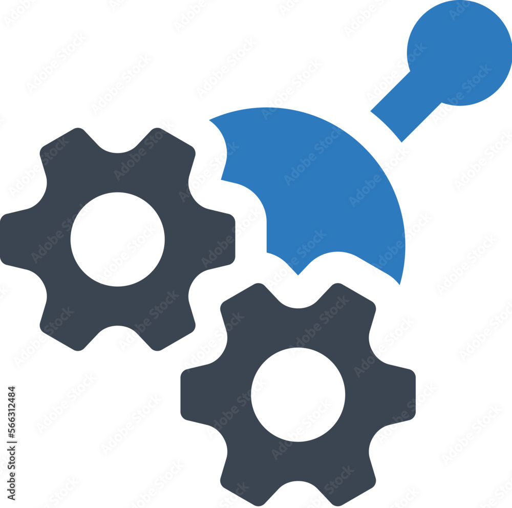 Machine power switch icon Machine power switch icon
