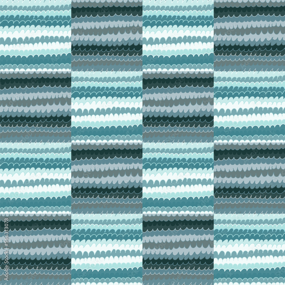 Doodle zig zag lines mosaic ornament. Hand drawn wave seamless pattern. Scribble stripes print wallpaper. Doodle zig zag lines mosaic ornament. Hand drawn wave seamless pattern. Scribble stripes print wallpaper.