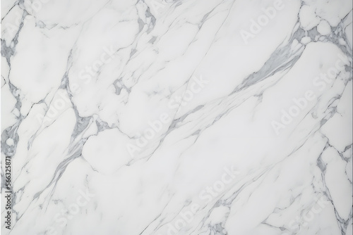 Plain white grey smooth marble background made with Generative AI technology 