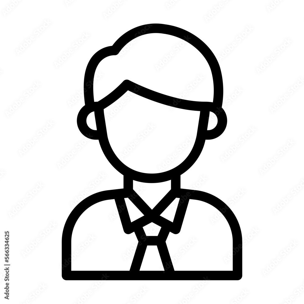 User school education line icon User school education line icon