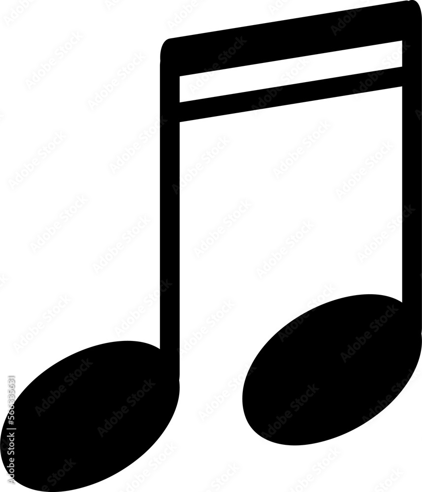 Sixteenth Notes With Bar Beamed Musical Note Vector Icon Sixteenth Notes With Bar Beamed Musical Note Vector Icon