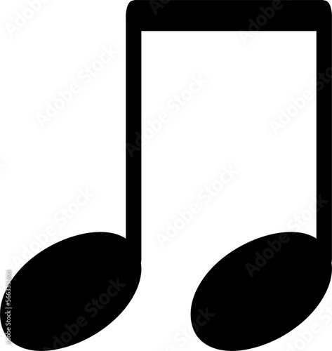 Quavers Eight Note Musical Note Vector Icon