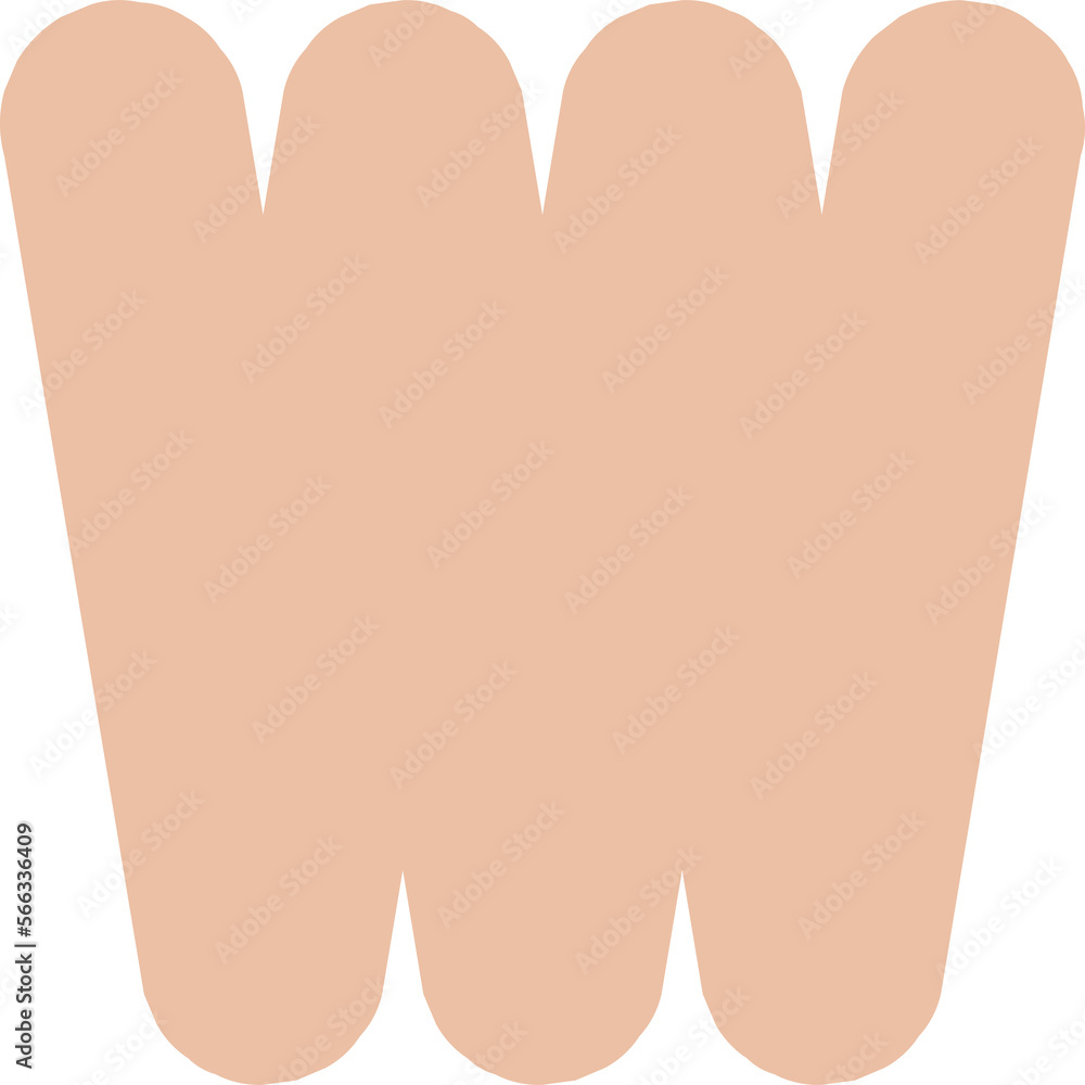 Abstract Zigzag Shape Brushstroke Abstract Zigzag Shape Brushstroke