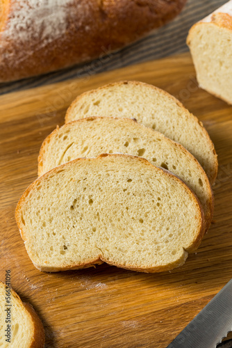 Homemade French White Bread Loaf