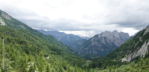 Vrsic-Pass,  Verbindung Kranskja Gora mit Trenta im Socatal photo