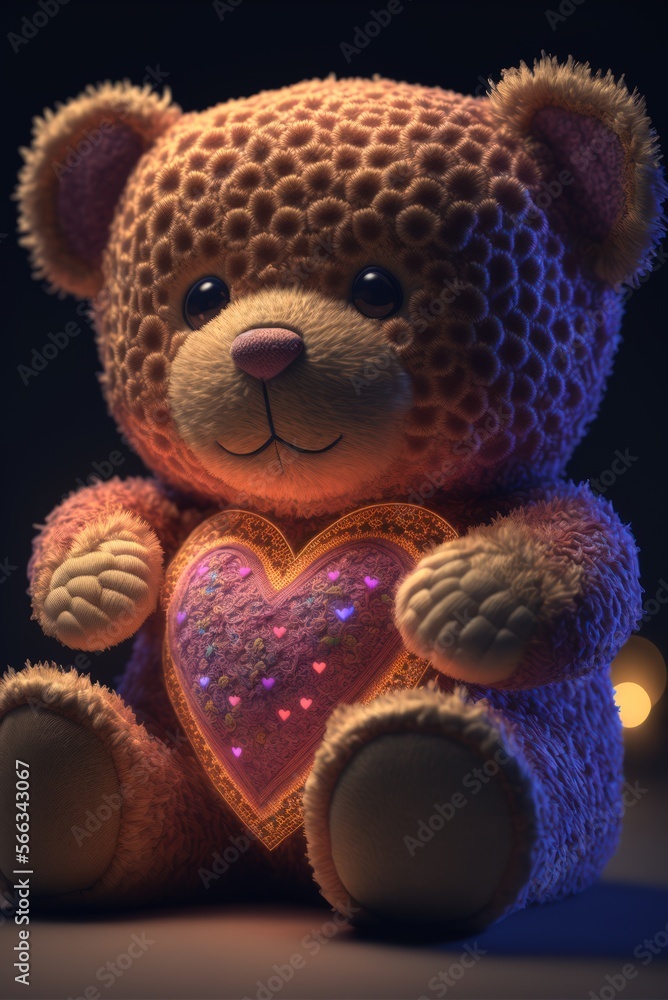Cute Valentine Teddy Bear Cute Valentine Teddy Bear