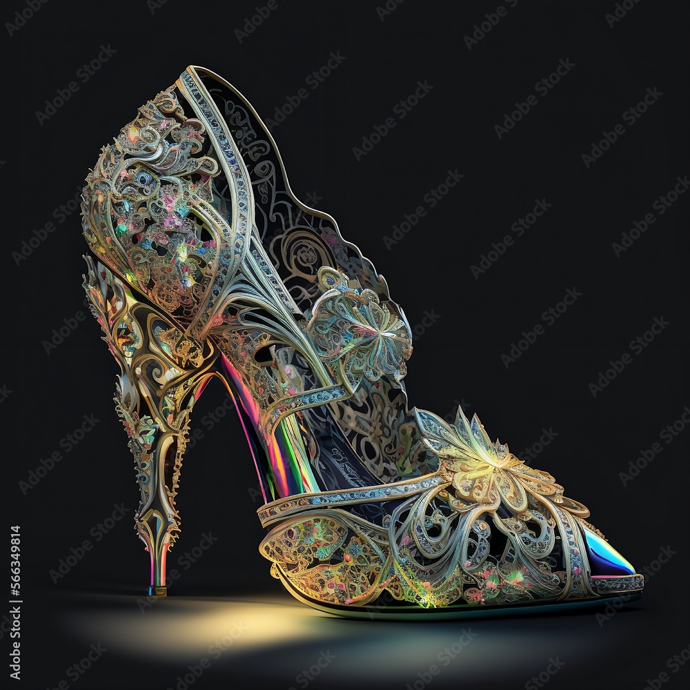 Fototapeta premium Luxury high heels