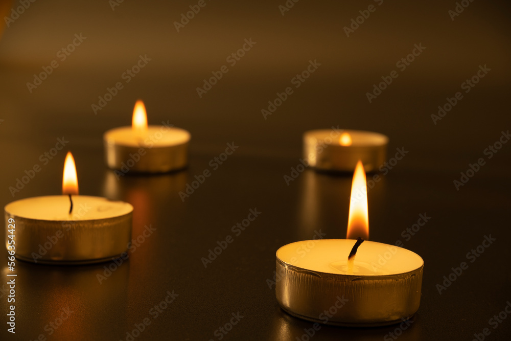 Close-up of burning candles
Lots of burning candles on the table. Day of Remembrance Close-up of burning candles
Lots of burning candles on the table. Day of Remembrance