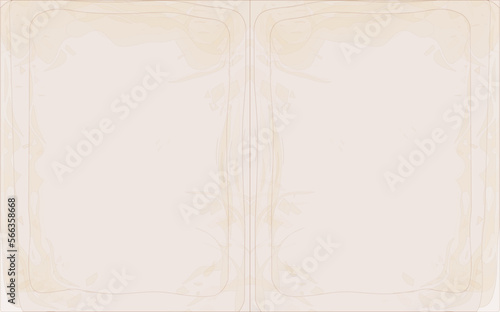 story book or novel paper sheet template