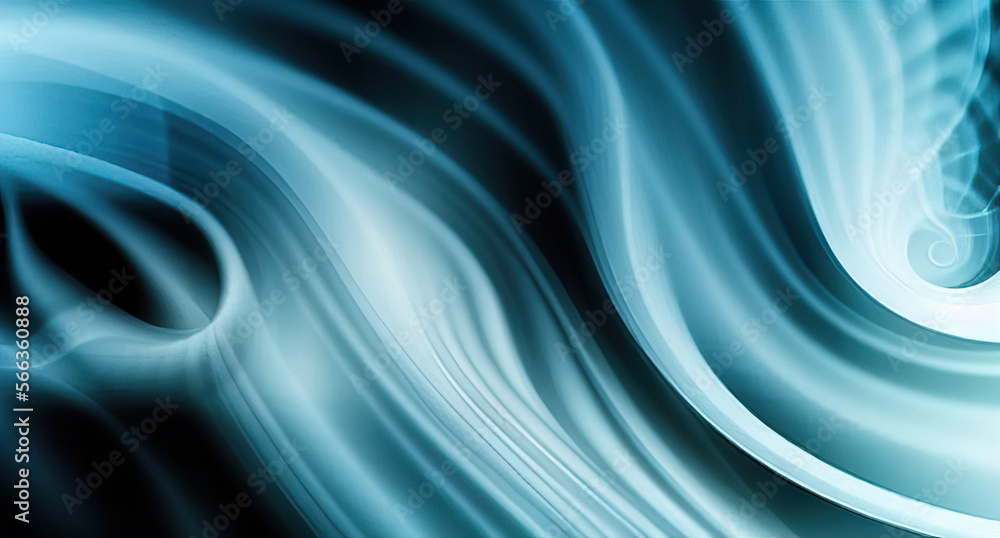 white smoke wave on black background with copy space generative ai swirl smooth and flowing white smoke wave on black background with copy space generative ai swirl smooth and flowing