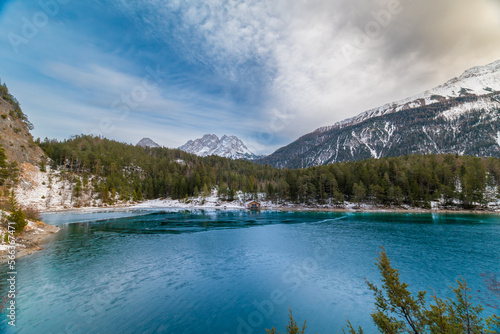 Crystal Clear Bliss  Winter at Blindsee  Austria 