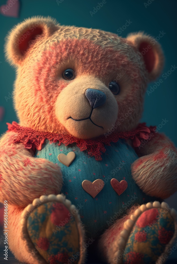 Cute Valentine Teddy Bear Cute Valentine Teddy Bear