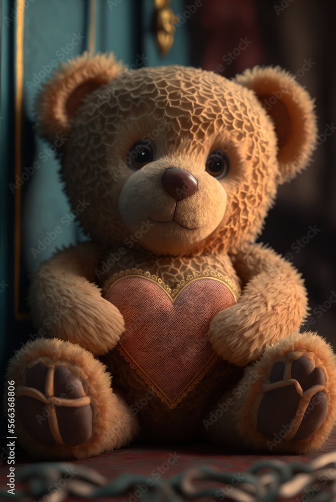 Cute Valentine Teddy Bear Cute Valentine Teddy Bear