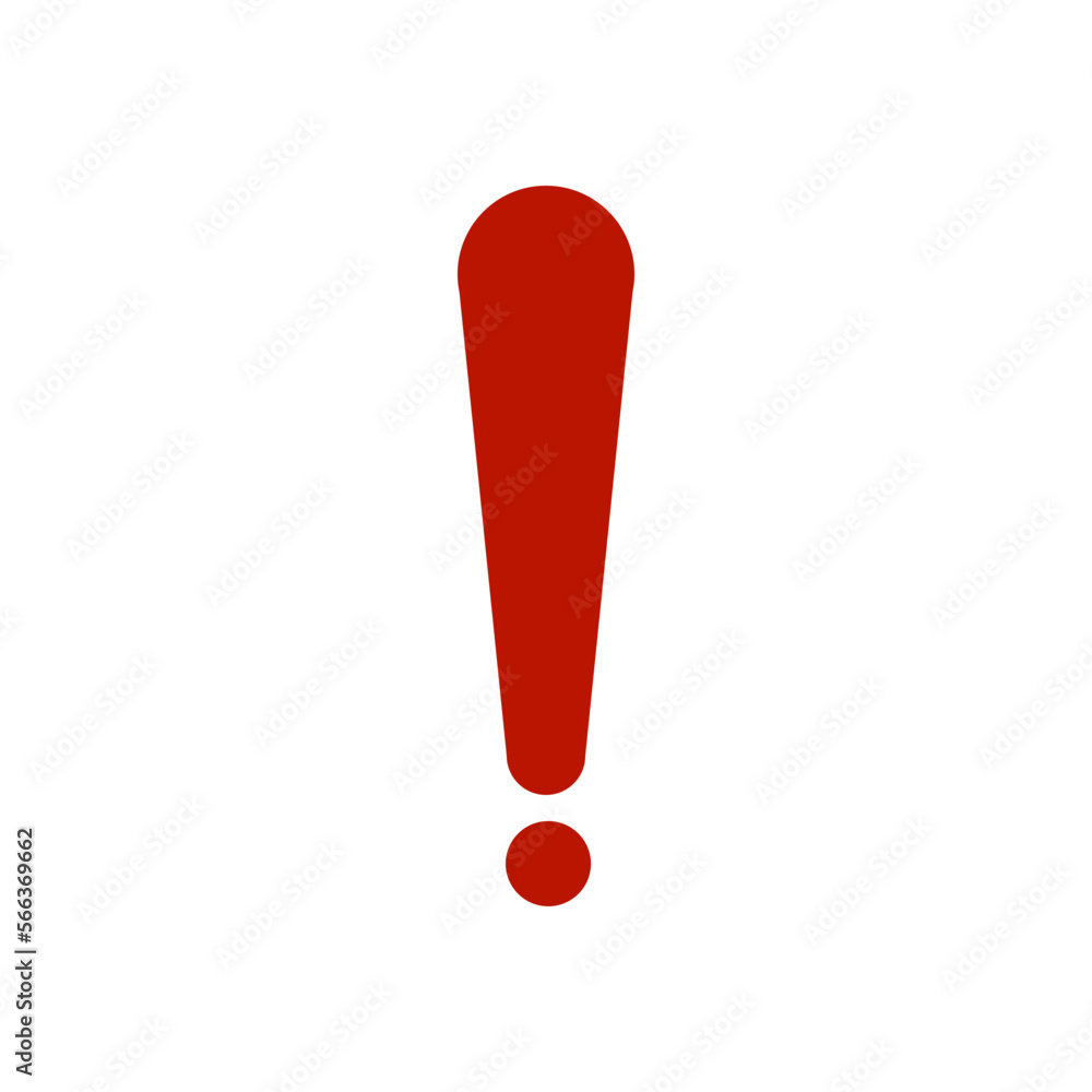 Attention icon vector logo design template Attention icon vector logo design template