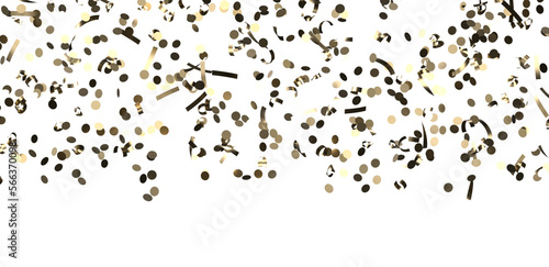 Fototapeta Naklejka Na Ścianę i Meble -  gold confetti