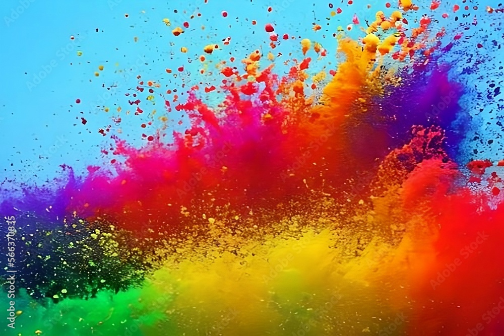 desktop background colors splash colorful