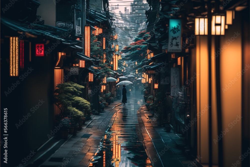 Obraz premium Postcard from Japan