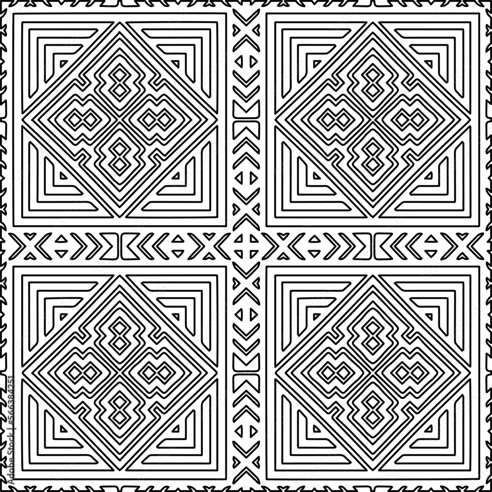 Stylish texture with figures from lines.
Abstract geometric black and white pattern for web page, textures, card, poster, fabric, textile. Monochrome graphic repeating design. Stylish texture with figures from lines.
Abstract geometric black and white pattern for web page, textures, card, poster, fabric, textile. Monochrome graphic repeating design.