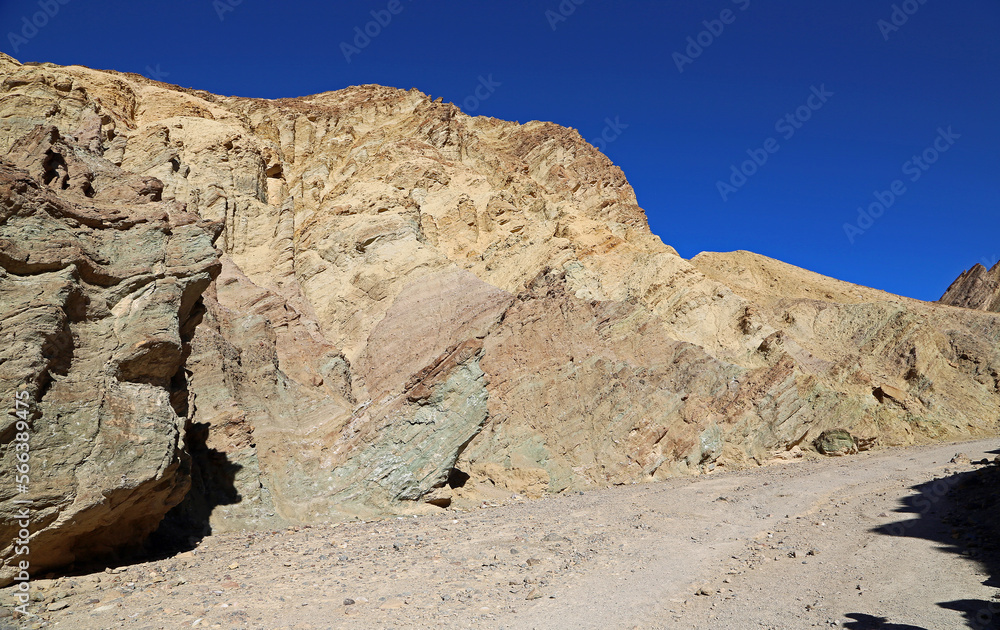Entering to Golden Canyon - Death Valley NP, California