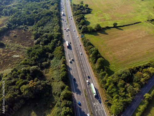 M4 motorway Peterston-Super- Ely Near junction 34