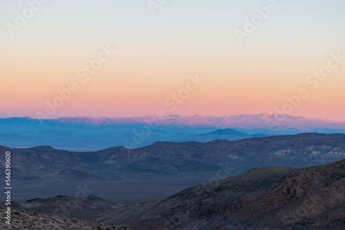 Dante's View Sunset at Death Valley National Park, California © ineffablescapes