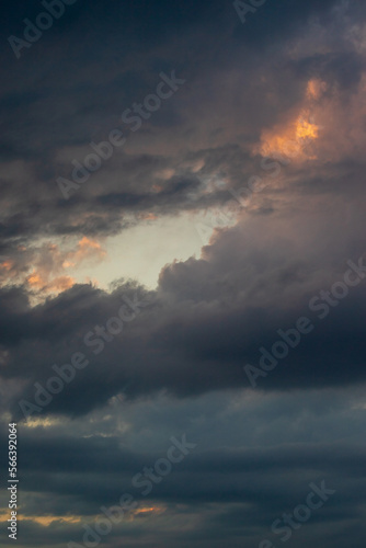 Beautiful clouds in the sky