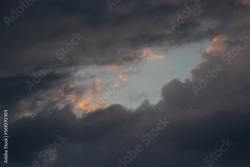 Beautiful clouds in the sky