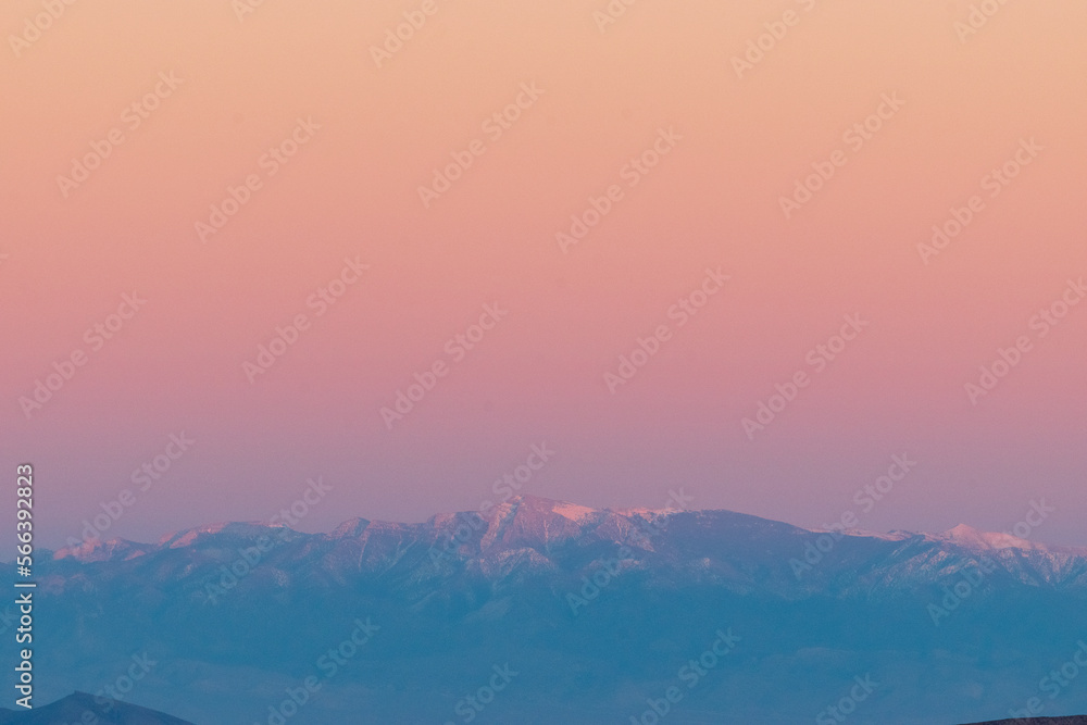 Obraz premium Dante's View Sunset at Death Valley National Park, California