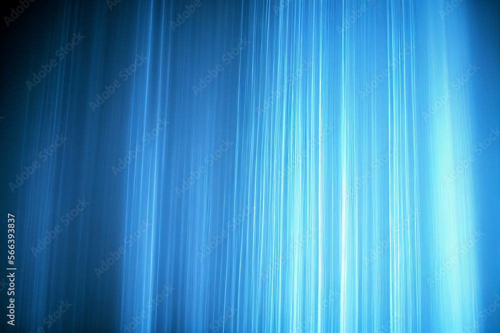 Light blue backdrop with a blue light streak. Created with Generative AI technology