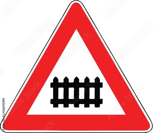 Obraz na plátně Street DANGER Sign