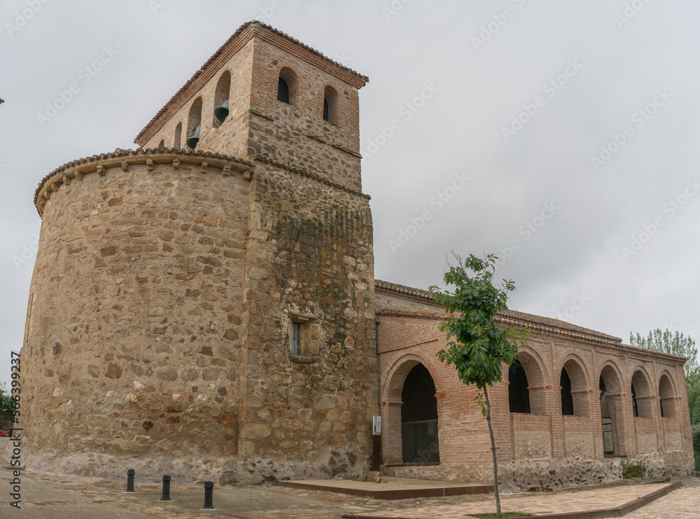 Church of pineda de la sierra, Spain. 