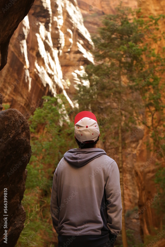 Hiking the Narrows at Zion National Park