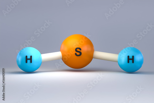 Obraz na płótnie Hydrogen sulfide