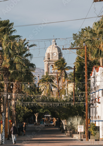 Mission Church in Loreto, Baja California, Mexico