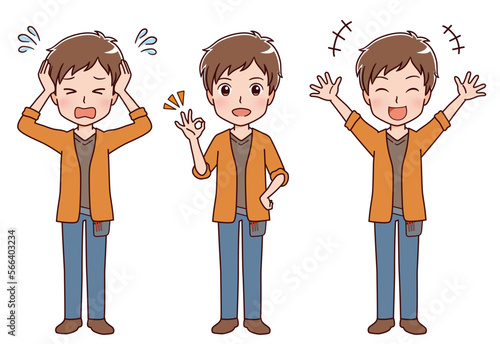 働く人々　職業のイラスト