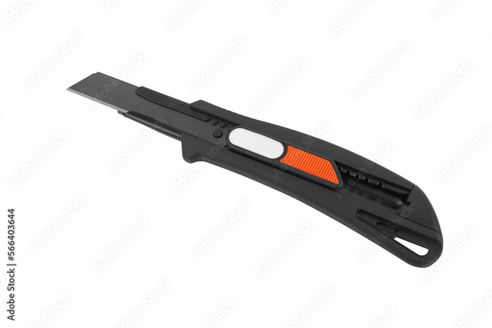 Black utility knife Black utility knife